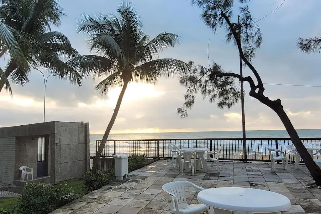 Апартаменты Flat Pe-Na-Areia! Um Refugio A Beira-Mar! Vista Deslumbrante! Ресифи Бразилия