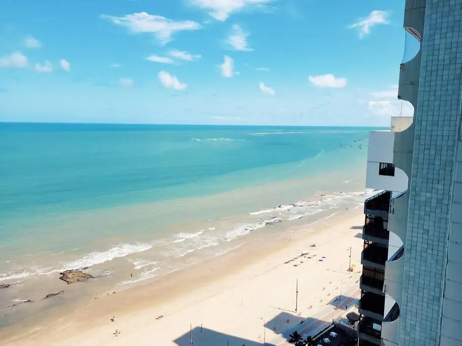 Апартаменты Flat Pe-Na-Areia! Um Refugio A Beira-Mar! Vista Deslumbrante! Ресифи 0*,