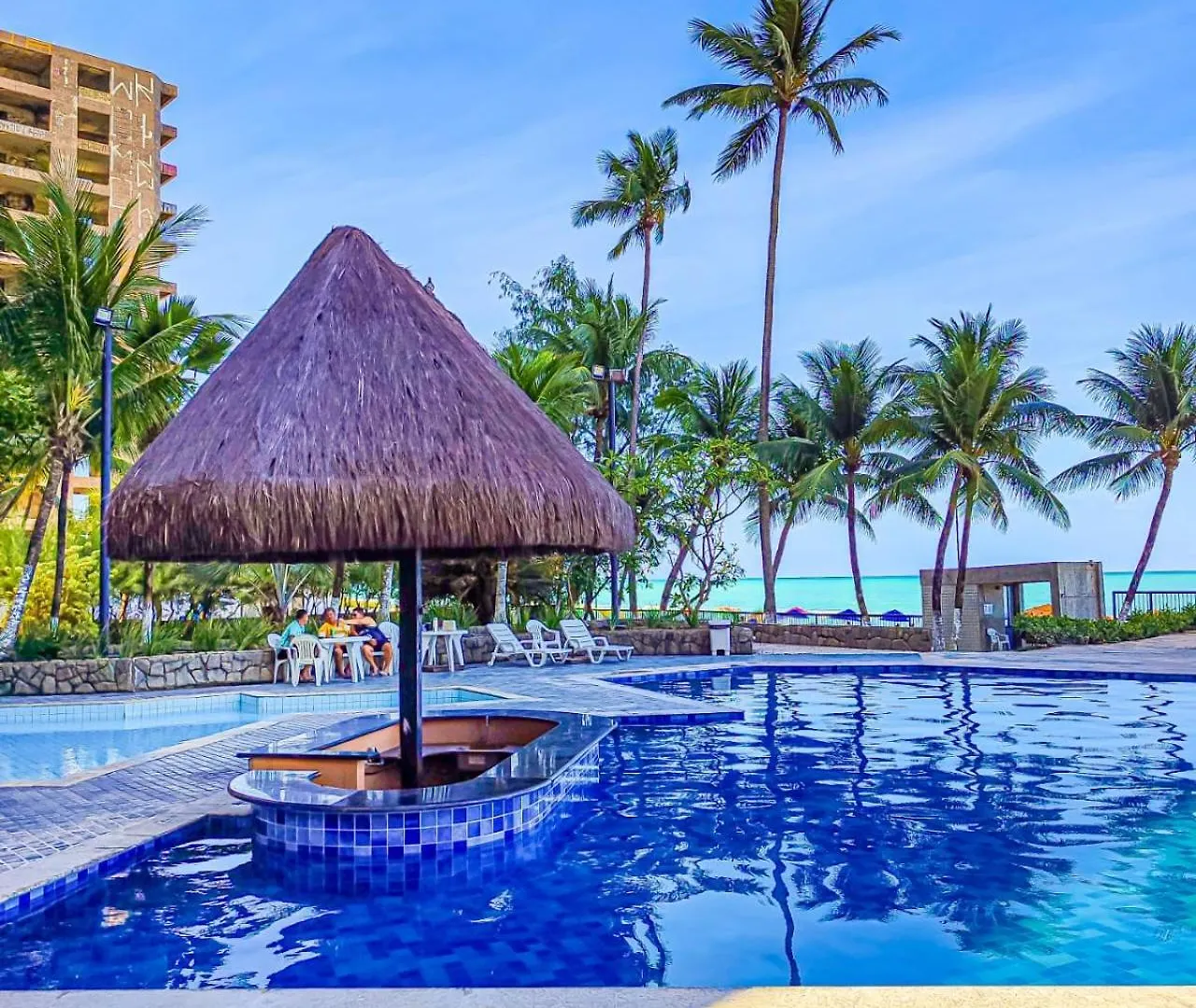 Апартаменты Flat Pe-Na-Areia! Um Refugio A Beira-Mar! Vista Deslumbrante! Ресифи Бразилия